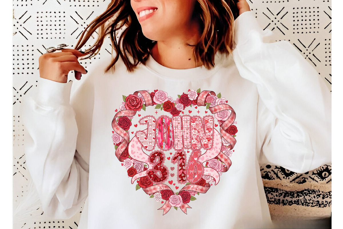 Preppy John 316 Loved Valentine Glit, an Illustration by Designking (Photo 4 of 6)
