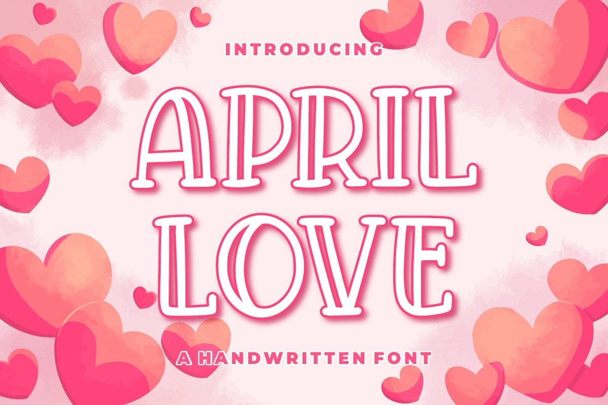 April Love - Handwritten Font