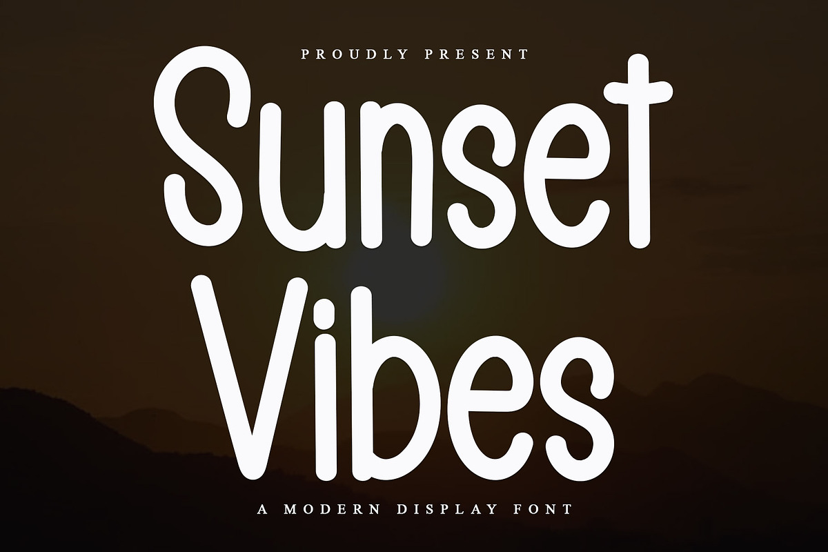 Sunset Vibes, a Serif Font by InermediaSTUDIO (Photo 1 of 6)