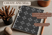 Procreate Seamless Pattern Brush Set, a Brush Add-On by Studio Print Co. (Thumbnail 11 of 13)