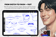 Procreate Brushes Whole Shop Bundle, a Brush Add-On by Selentaori Studio (Thumbnail 8 of 19)