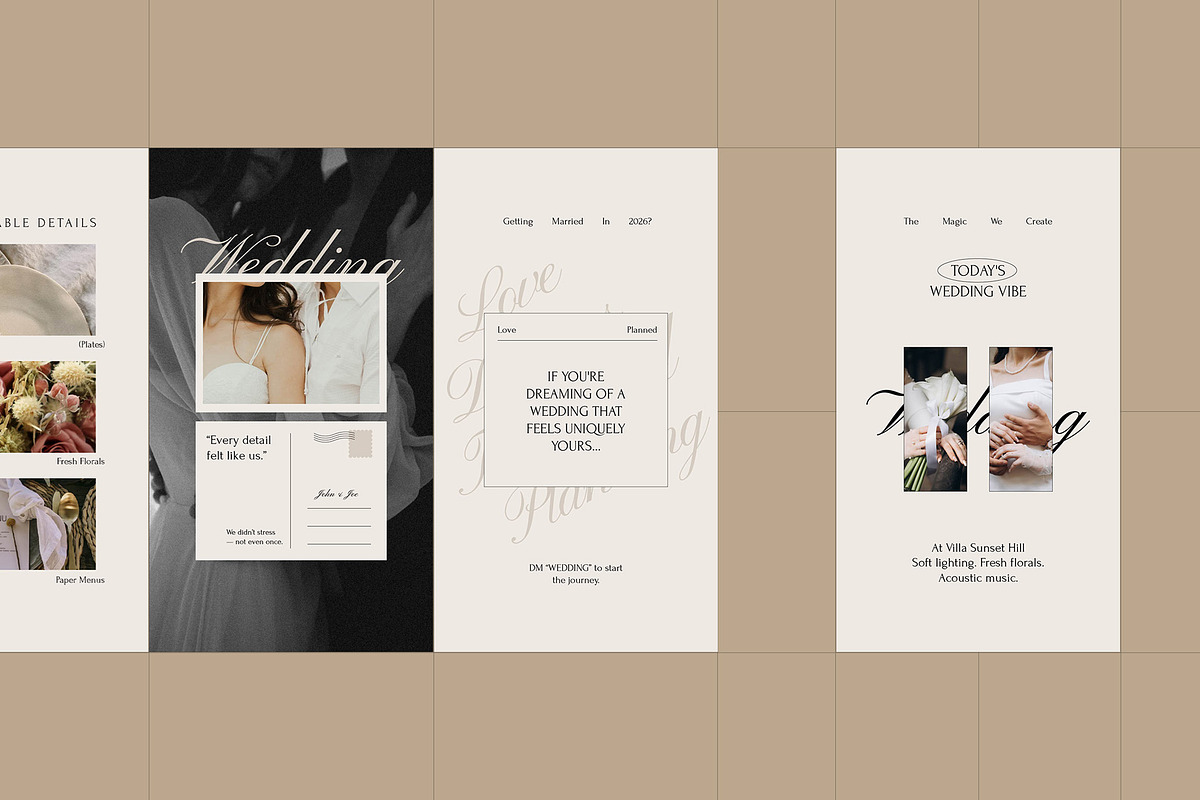 Wedding Organizer Instagram Pack preview 2