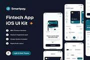 Smartpay - Fintech App iOS UI Kit, an UI Kit Template by Creative Perspective (Thumbnail 1 of 6)