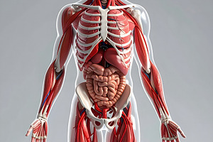 Human anatomy organs structure diagram for medical education, a Health & Medical Photo by GoodGoods