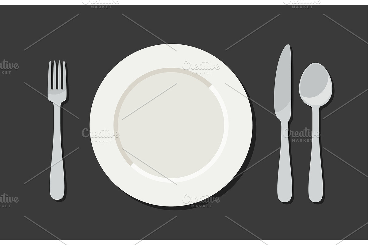 Utensil in flat style, an Object Graphic by bolotoff