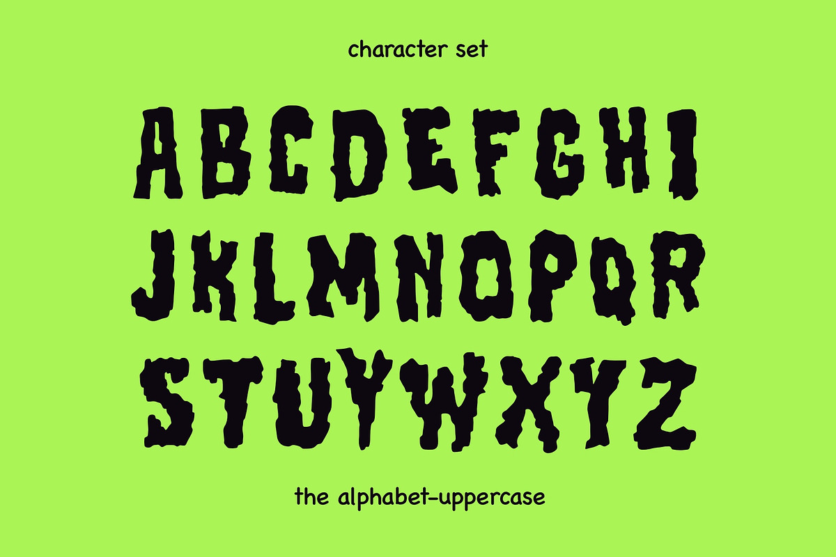 Let Me Be Frank Font - Horror Font, a Handwritten Font by ariodsgn (Photo 2 of 10)