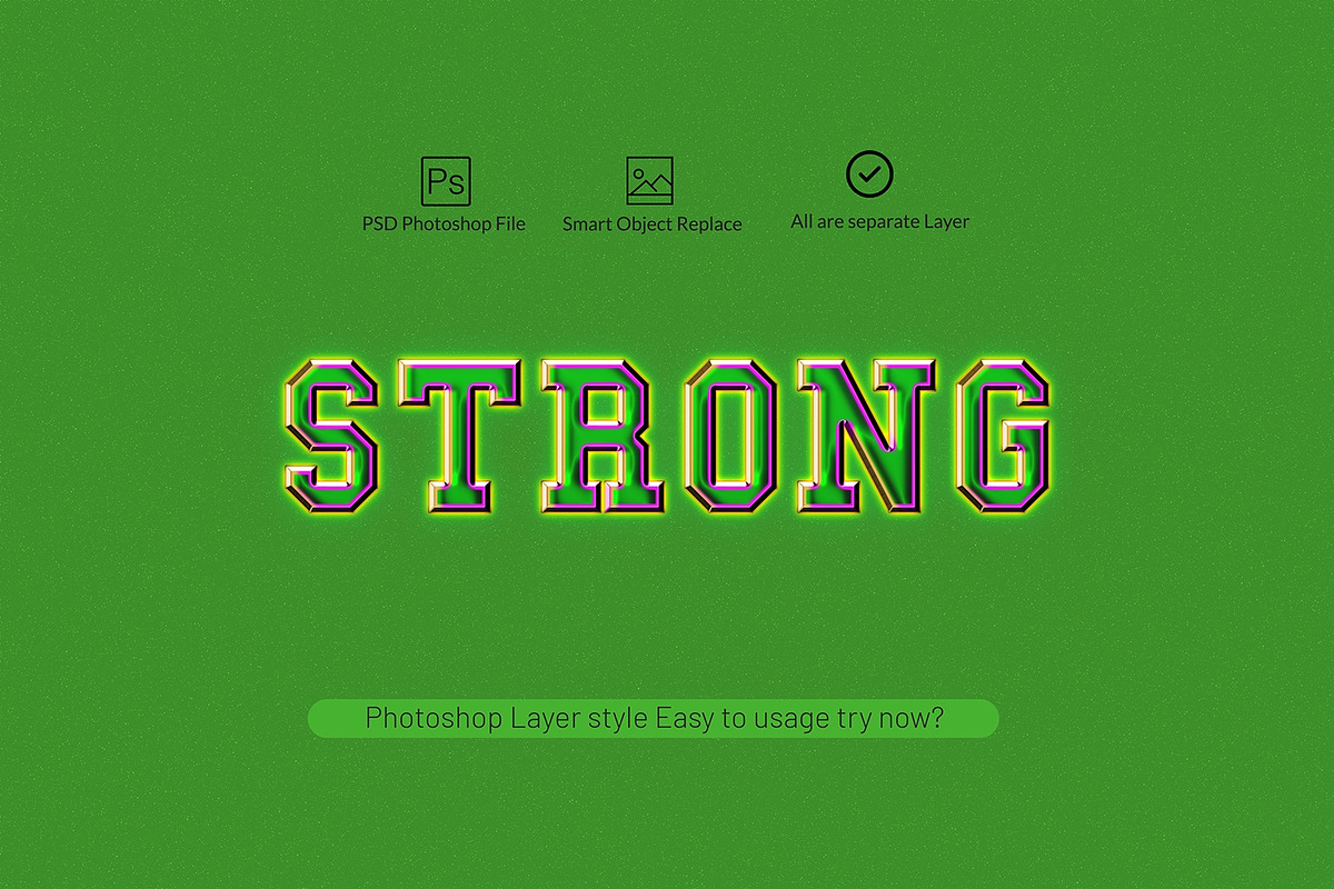 Bundle Photoshop Layer Styles, a Layer Style Add-On by MRI STUDIO (Photo 7 of 16)