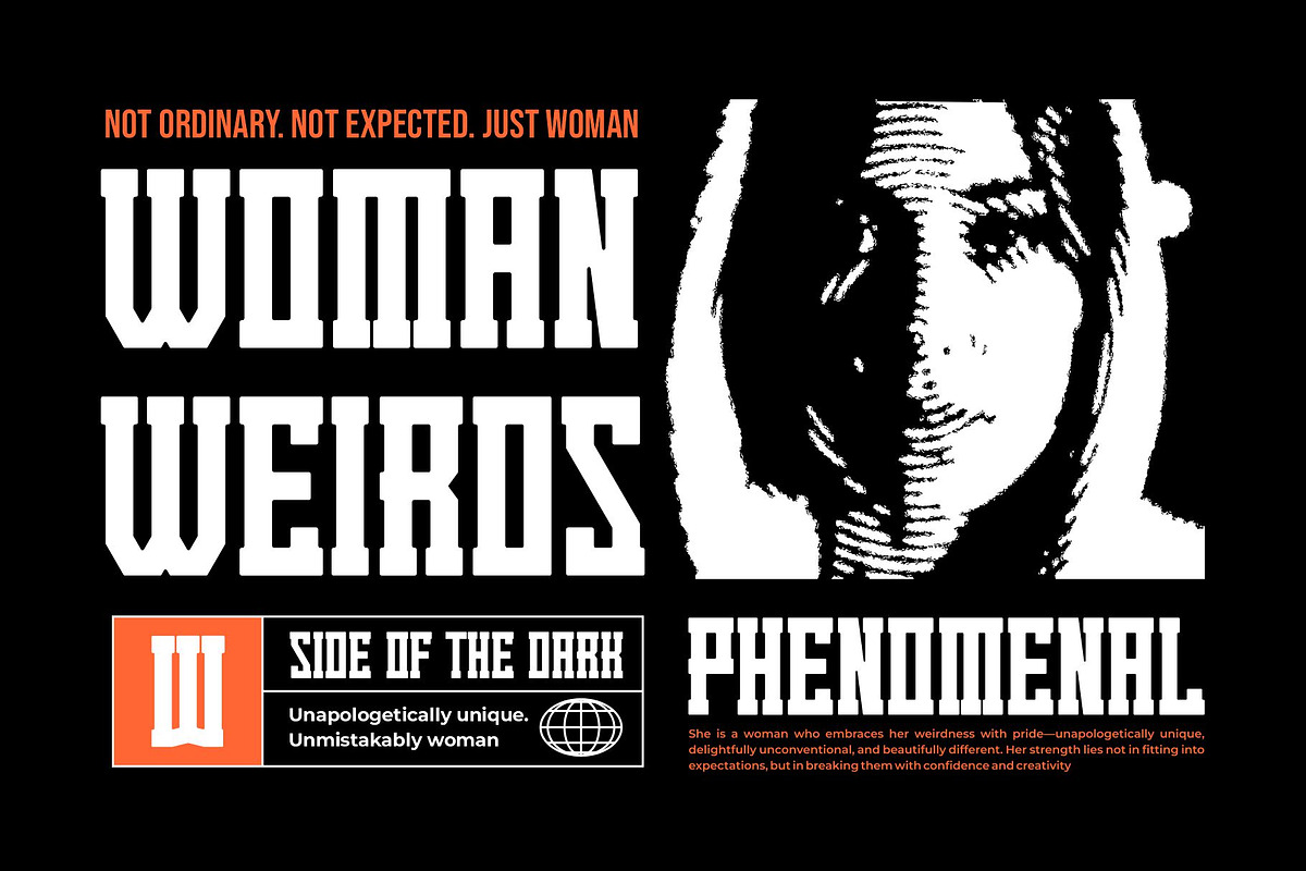 Robern || Modern Tall Condensed Seri, a Slab Serif Font by Ermedia Studio (Photo 8 of 10)