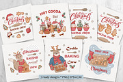 Christmas bakery collection. Vector, a Food Illustration by VaraNa Art (Thumbnail 6 of 20)