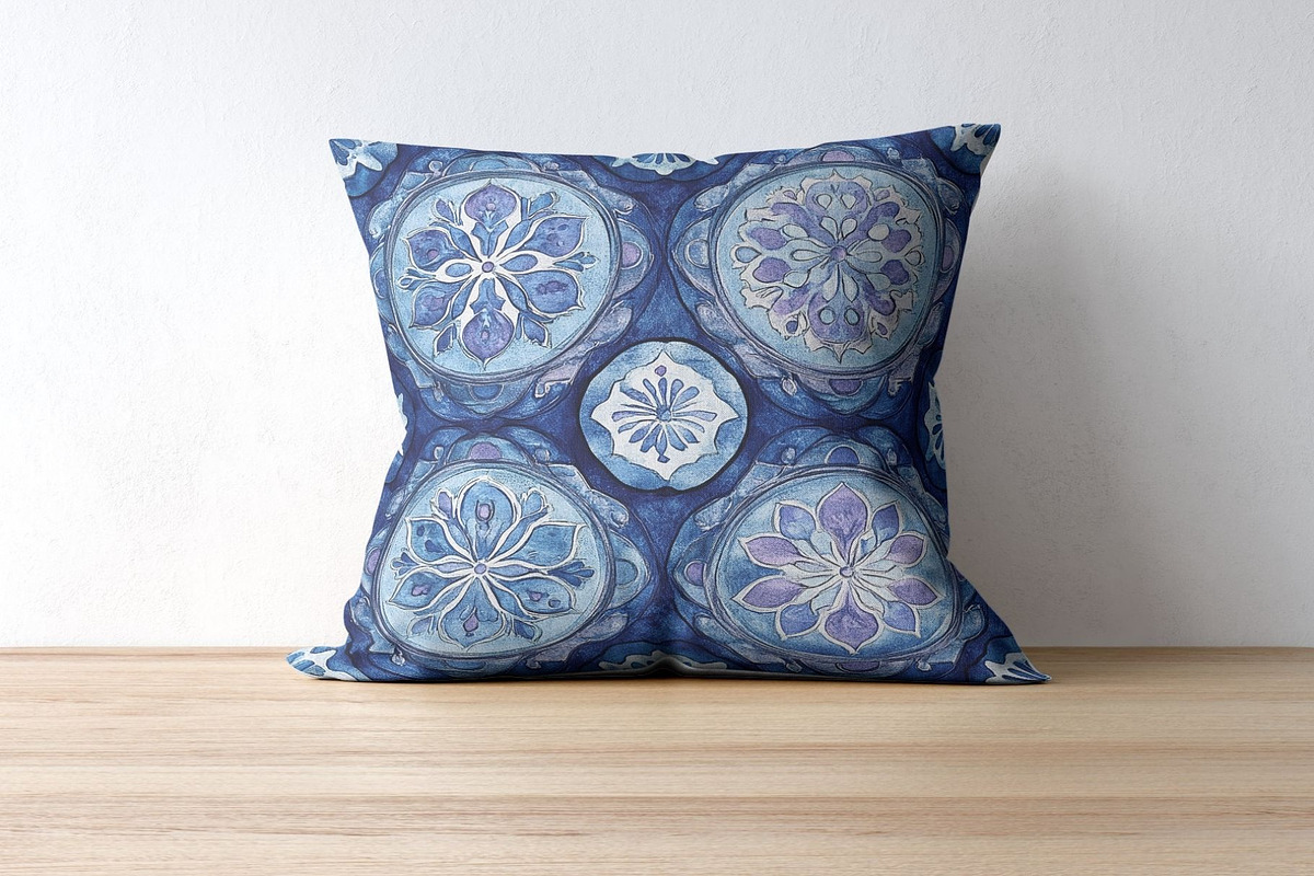 12 Arcane Medallion Seamless Pattern, a Pattern Graphic by Inknfolly (Photo 7 of 7)
