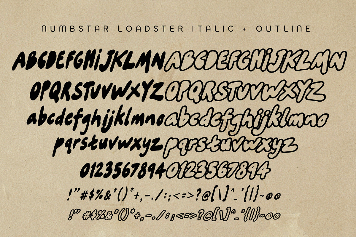 NumbStar Font Trio - Dreamy Summer, a Handwritten Font by HypeWorksCo (Photo 28 of 29)