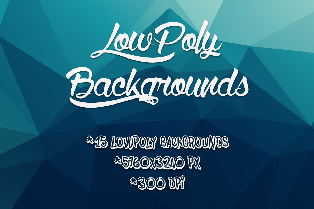 LowPoly Backgrounds, a Texture Graphic by Claudiu Gabriel (Photo 1 of 3)