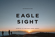Eagle Sight Font + Extras, a Sans Serif Font by Mikhail Fukurou (Thumbnail 1 of 4)