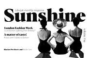 Blacker Pro - 69 fonts, a Serif Font by Zetafonts (Thumbnail 18 of 18)