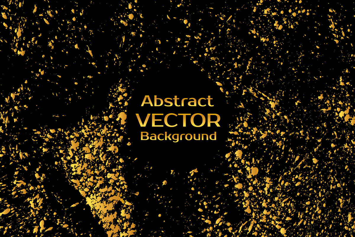 MARBLE GOLD ON BLACK Vector Textures, a Texture Graphic by ekaart (Photo 3 of 11)