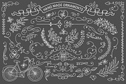 Rustic ornaments.Vector clipart, an Illustration by Art & Things (Thumbnail 1 of 3)