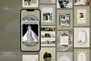 Quiet Luxury Bridal Kit, a Social Media Template by Pani Temp.