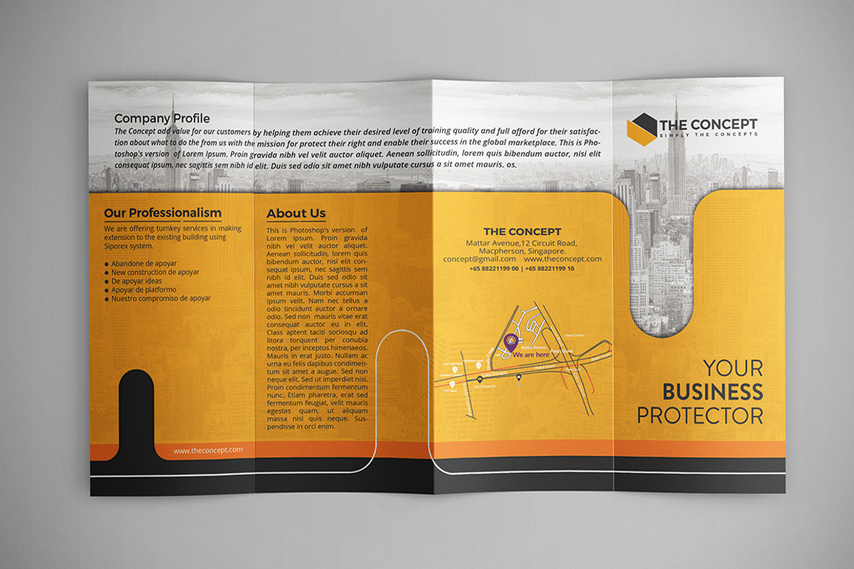 Double Gate fold Brochure, a Brochure Template by artisanHR (Photo 2 of 3)