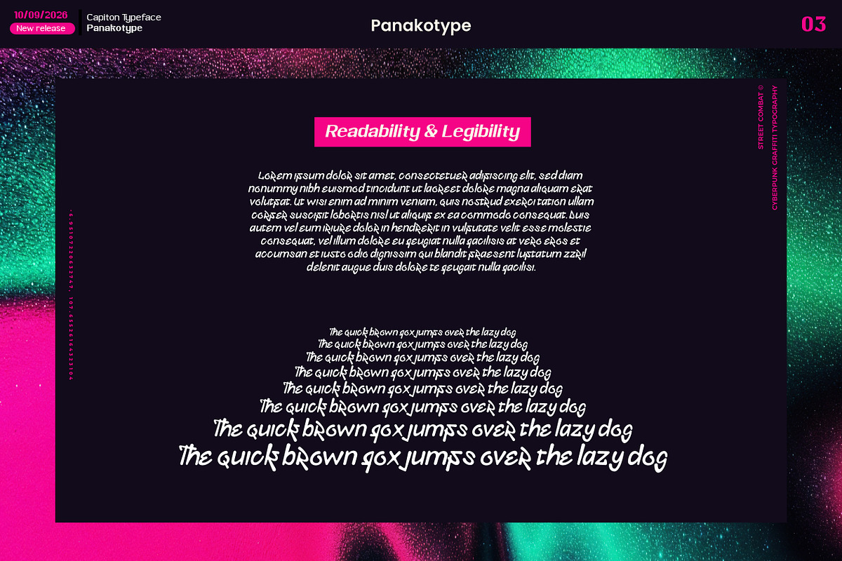 Spray typography - StreetCombat, a Handwritten Font by panakota studio (Photo 3 of 7)