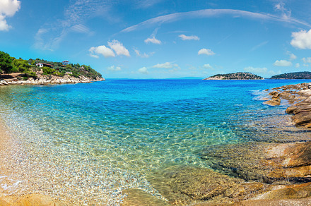 Summer Sithonia coast, Chalkidiki, Greece., a Nature Photo by YuriyB