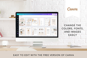 Coaching Worksheet Bundle For Canva