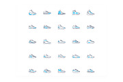 Sneakers Icons, a Sport Illustration by iconfield (Thumbnail 3 of 5)