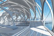 Futuristic Architectural Structure17, an Architecture 3D Model by Giimann (Thumbnail 12 of 29)