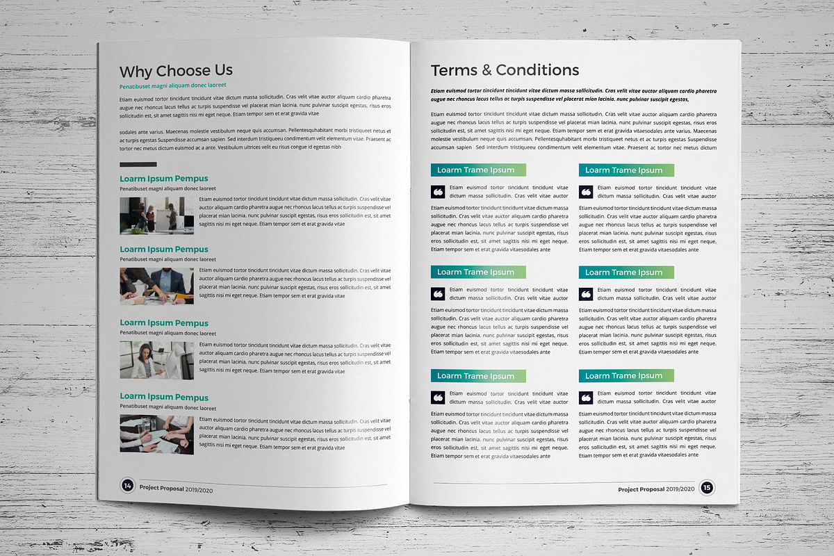 Project Proposal Template V7, a Brochure Template by JanySultana (Photo 8 of 16)