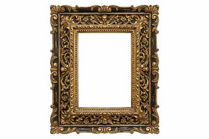 Antique Frame Clipart, an Architecture Photo by VetalStock