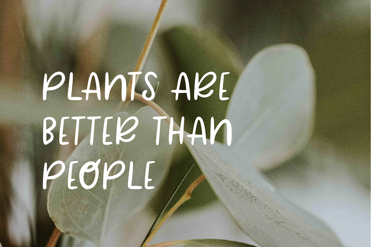 Plant Mama Handwritten Font, a Sans Serif Font by Forth and Wild (Photo 6 of 8)