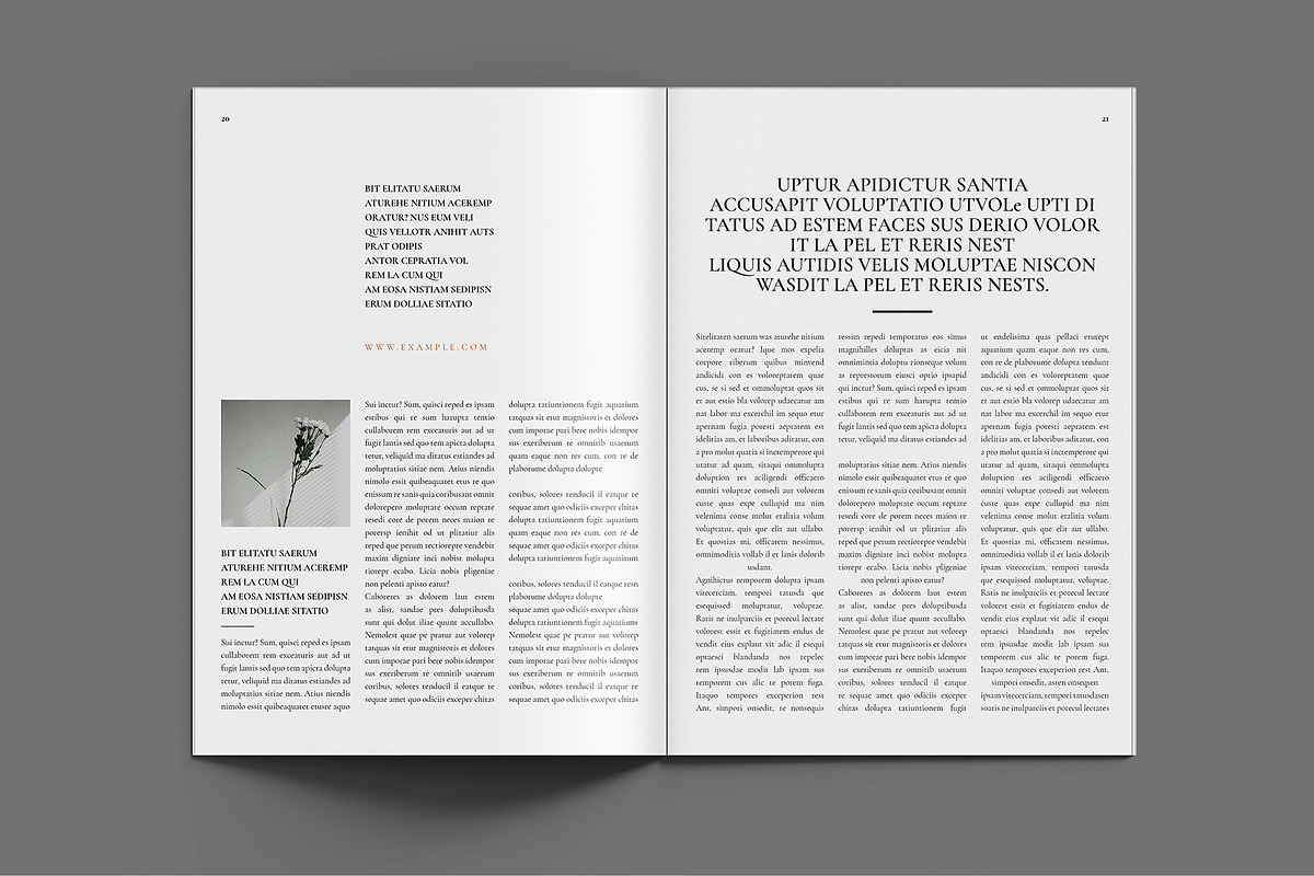 Book Title Layout Design Template, a Magazine Template by ElvinPrint (Photo 11 of 17)