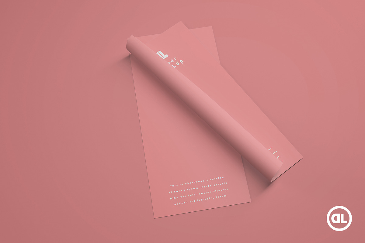 DL Flyer Mockup, a Print Template by Defa Visual (Photo 10 of 11)