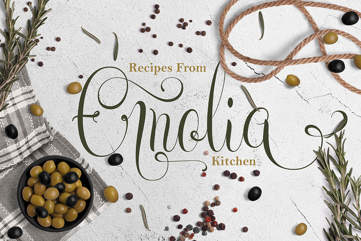 Tritonal, a Script Font by Papermode Co. (Photo 7 of 15)