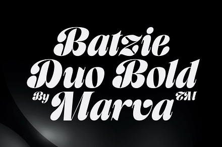 Batzie - Serif Display Font