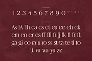 Chérié – Ligature Serif Family Font, a Serif Font by Krismagraph (Thumbnail 11 of 15)