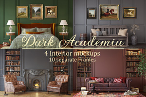 DARK ACADEMIA Frame Mockups