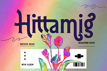 Hittamig - Aesthetic Serif Font