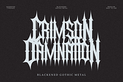 Sacrifice - Gothic Metal Font, a Symbol Font by Masyafi Studio (Thumbnail 2 of 9)