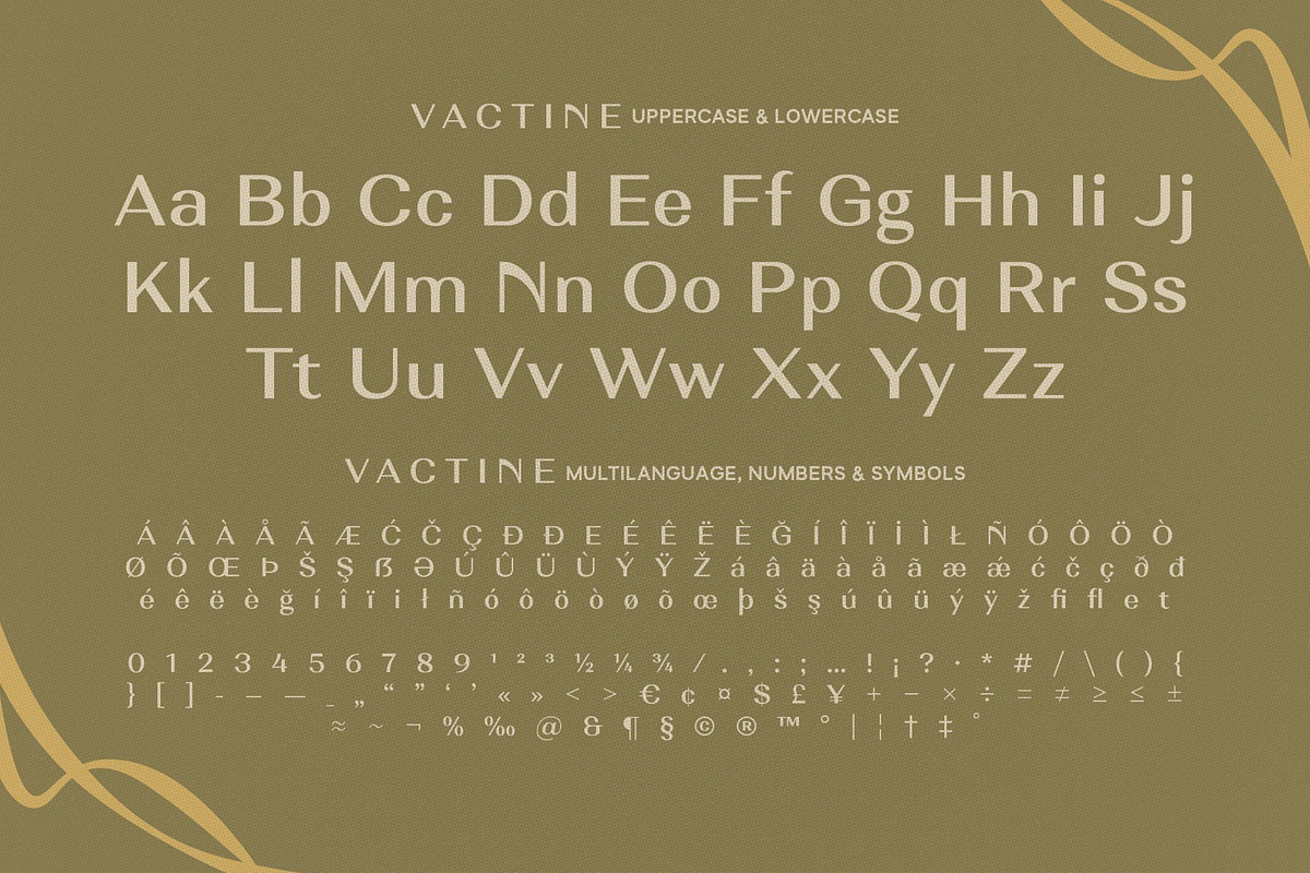 Vactine, a Sans Serif Font by graphicook (Photo 3 of 10)