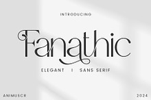 Fanathic Elegant Sans Serif Font