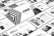 Consa Presentations  Template, a Presentation Template by TypeMakers (Thumbnail 1 of 10)