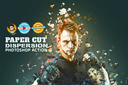 Paper Cut Dispersion PS Action, an Action Add-On by MRI STUDIO (Thumbnail 1 of 22)