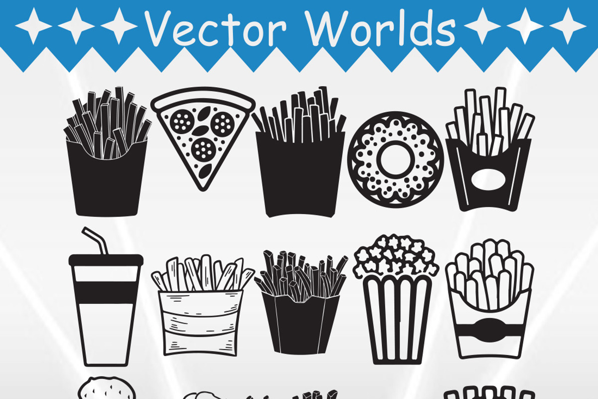 French Fries Svg, French, Fries Svg, an Object Graphic by VectorWorlds (Photo 2 of 3)