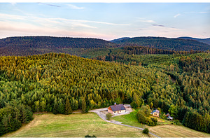 View of the Vosges mountains in, a Nature Photo by Leonid Andronov