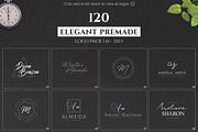 120 Elegant Premade Logo Pack, a Branding & Logo Template by XpertgraphicD (Thumbnail 6 of 21)