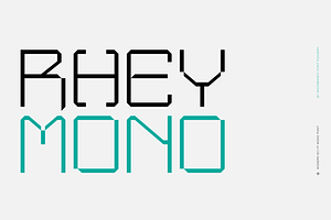 MBF Rhey Mono - Sci-fi Monospace