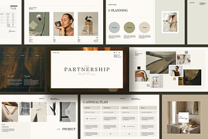 Minimal Partnership Presentation, a Presentation Template by Studio Elevate