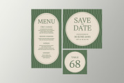 Soft Modern Wedding Suite, a Card Template by Neermana (Thumbnail 4 of 4)