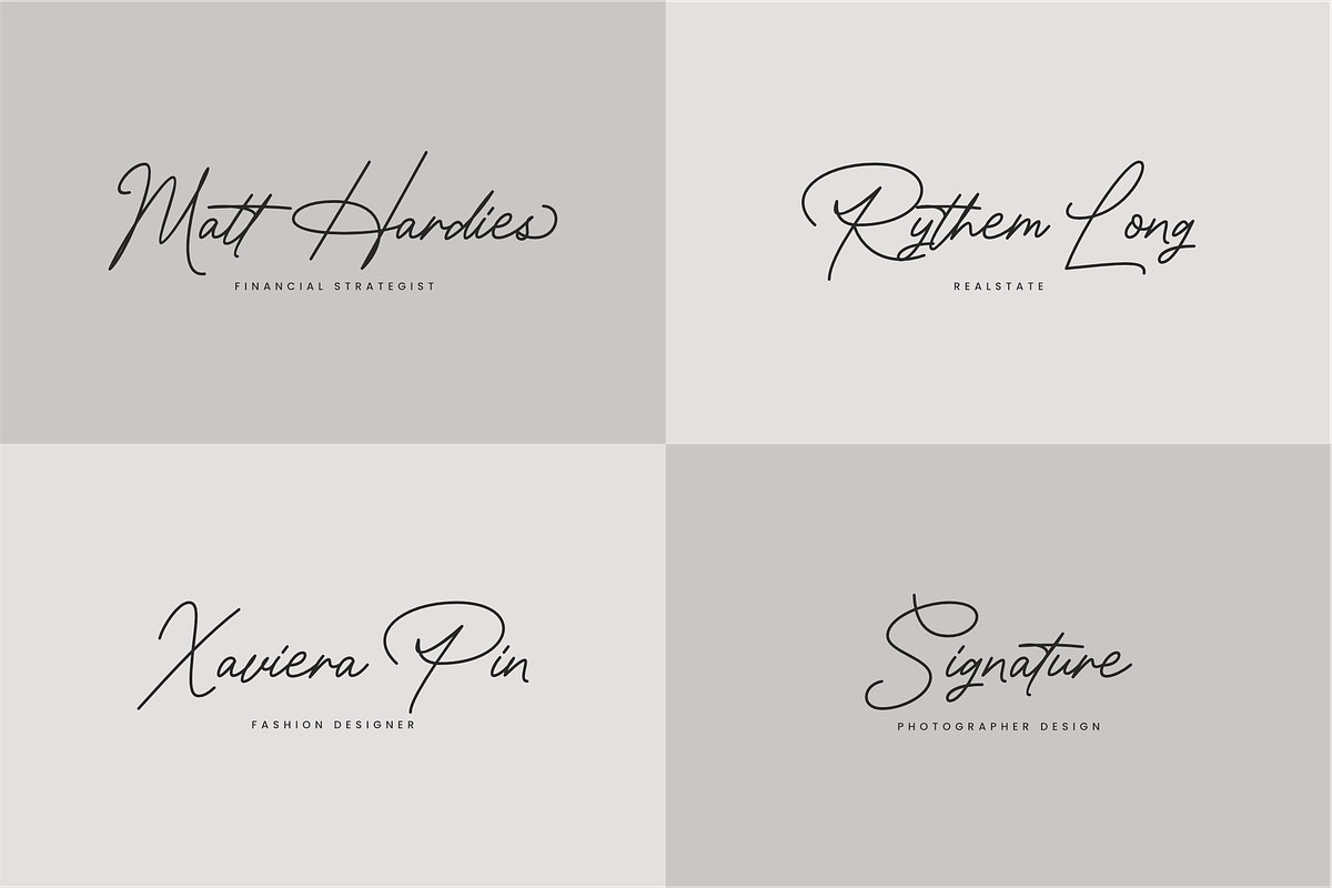 Signamarkova, a Handwritten Font by ahweproject (Photo 3 of 16)