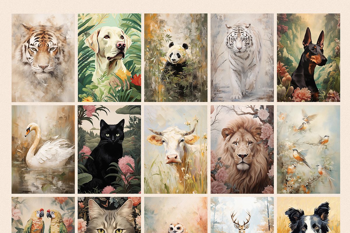 ANIMALS PRINTS GALLERY, an Animal Illustration by Madiwaso (Photo 5 of 9)